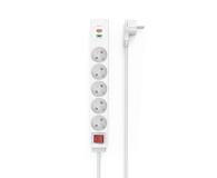 Hama Listwa zasilająca - 5 gniazd, USB-C, USB-A - 1177339 - zdjęcie 2